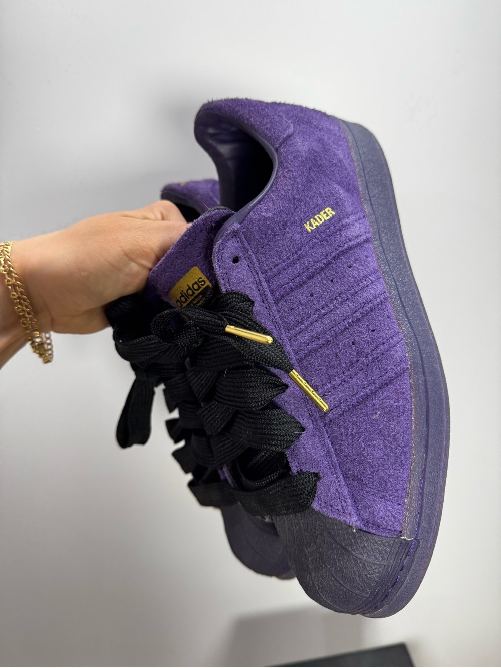 adidas Purple Superstar ADV  x kader size 8 - Picture 9 of 13